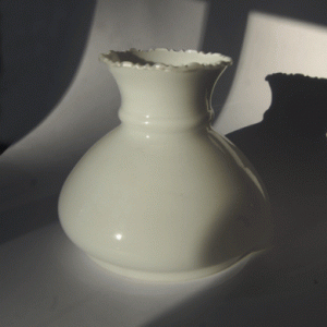 Opal oil lamp shade no.18