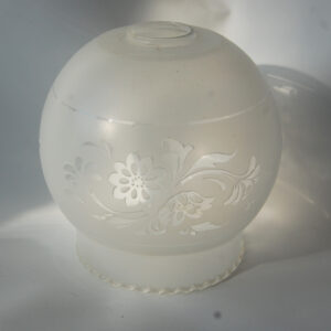 Antique frosted etched glass shade no.325